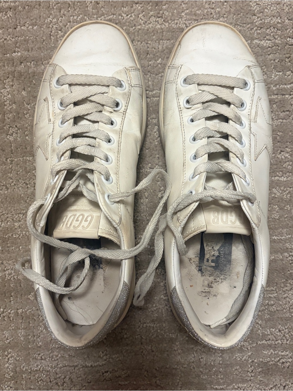 GOLDEN GOOSE Pure Star Low-Top Sneakers - Picture 6 of 8